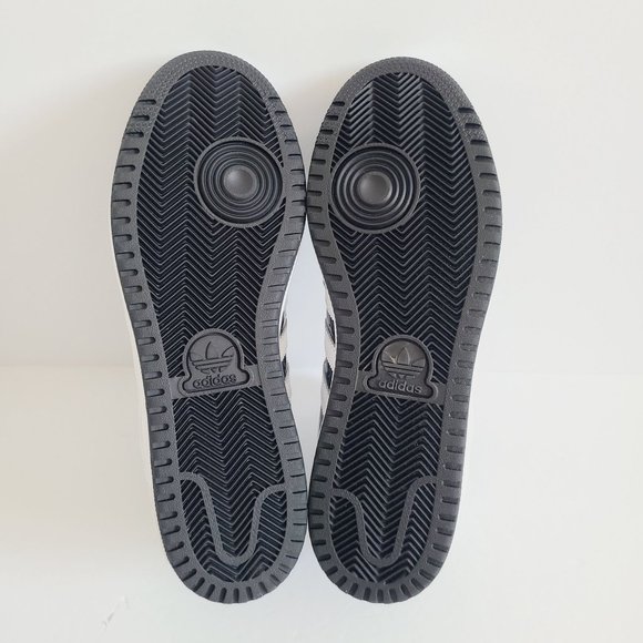 NEW Adidas OG Top Ten RB Patent Leather Shoes FZ6191 Size 9 Black - Picture 6 of 8